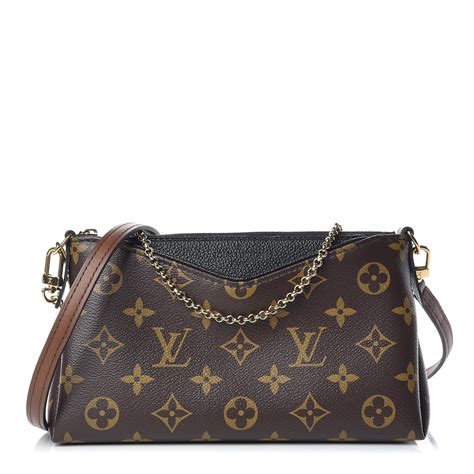 lv pallas wristlet|LOUIS VUITTON Monogram Pallas Clutch Black .